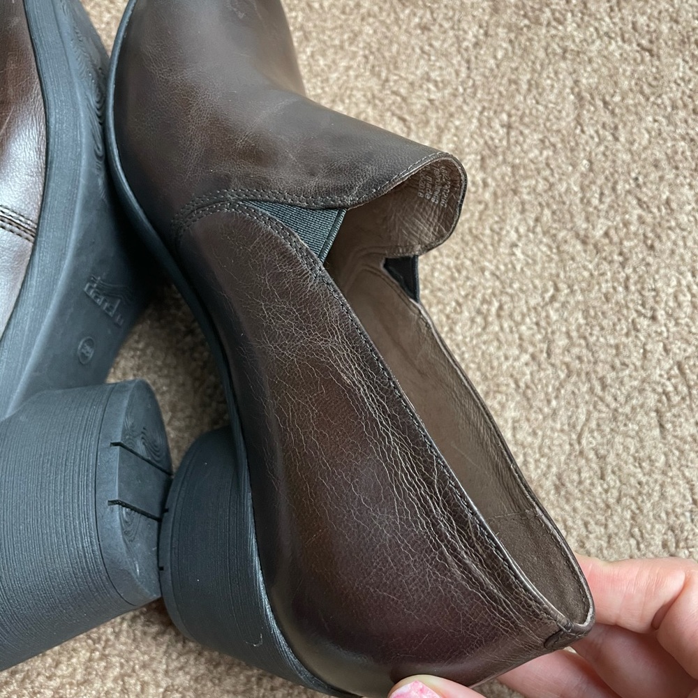 Robin Chocolate Burnished Dansko Shoes Size 9/39 - Picture 5 of 15